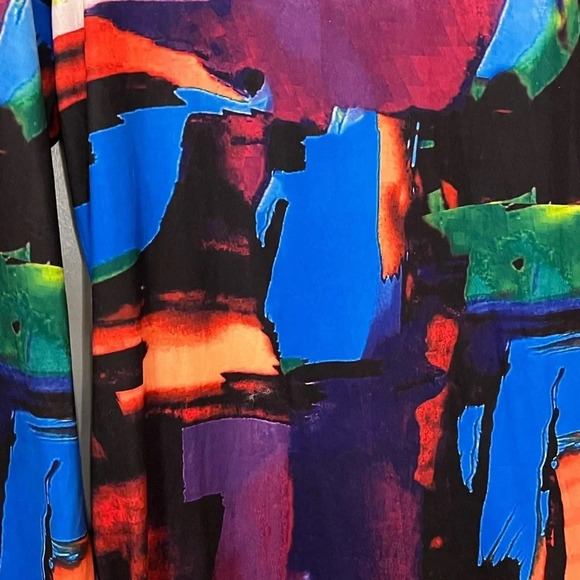 SHEIN Slayer Plus size Women Bodycon dress Fluid Print size 2XL - Picture 14 of 16